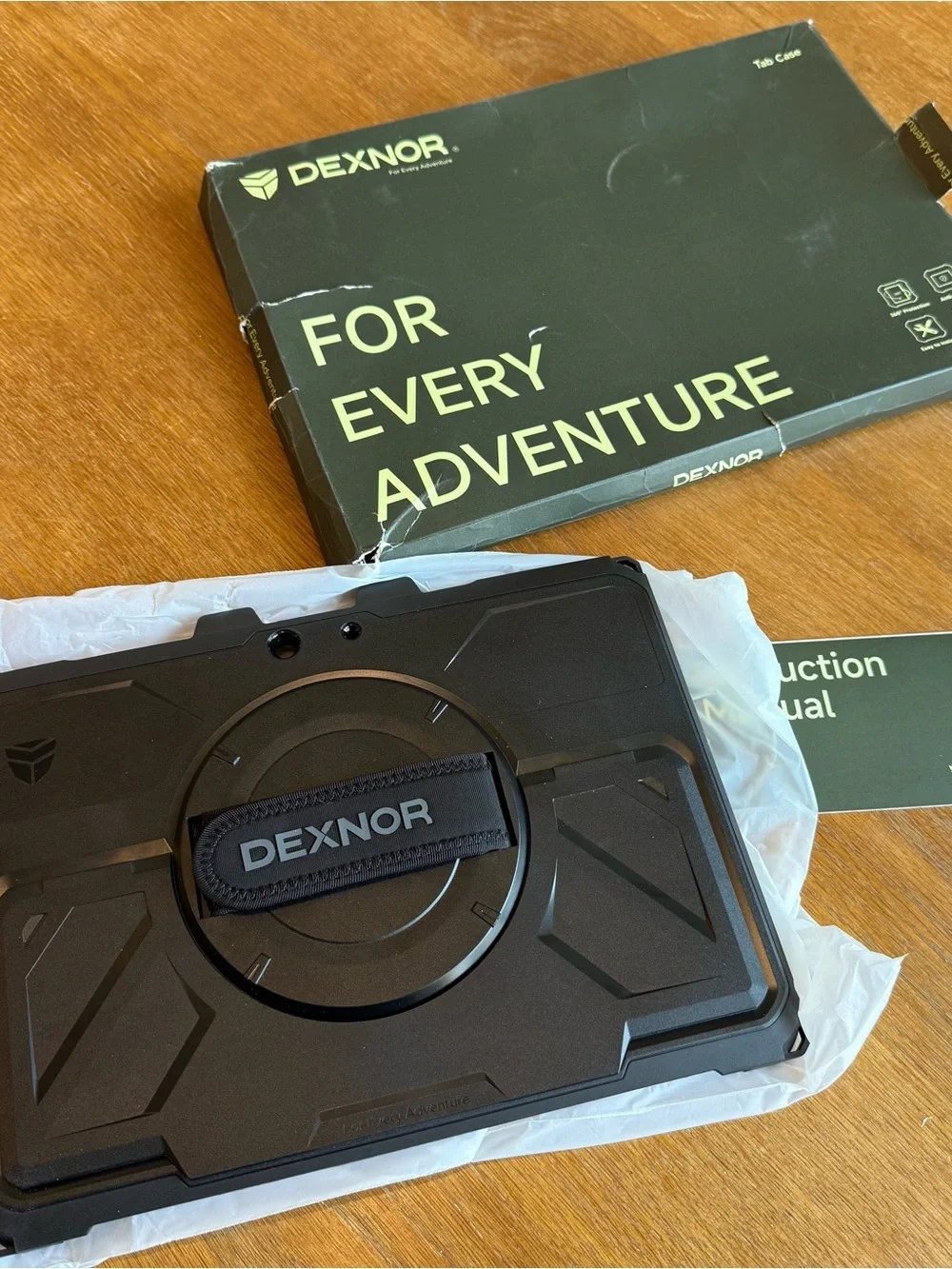 DEXNOR Rugged Rotating Tablet Case in Black for Surface Pro 12th Edition 13”